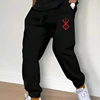 New Men's Casual Printed Pants Fashion Drawstring Casual Pants Joggers Workout Running Gym Fitness Sports Trousers Streetwear 1
