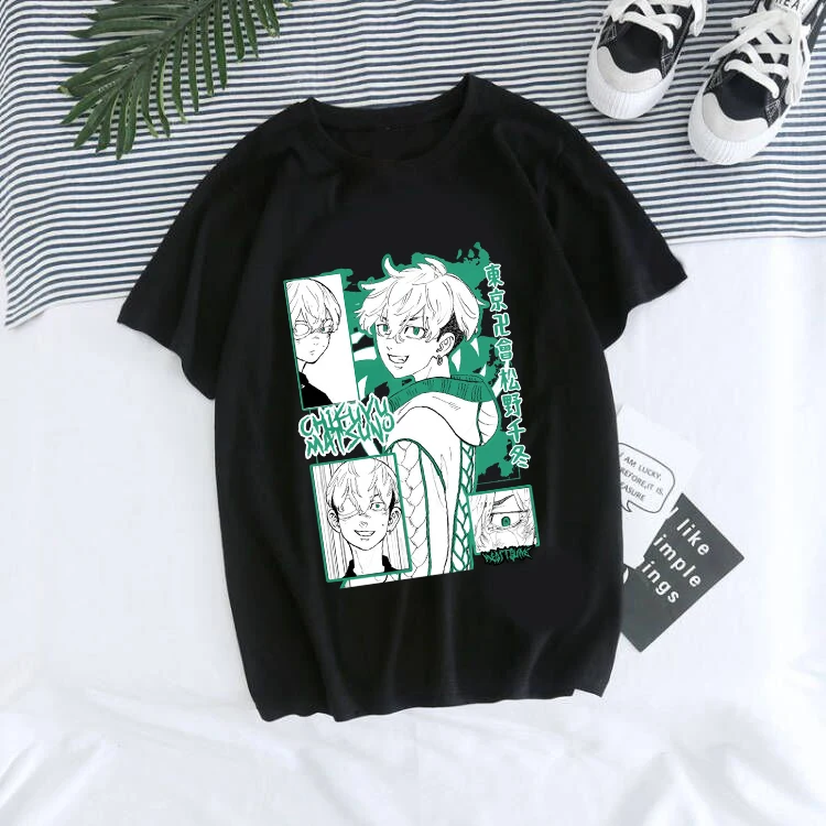 Unisex Tokyo Revengers T Shirt Women/men Kawaii Harajuku Manga Graphic Tees Anime T-shirt Summer Tops Japanese Anime Y2k Tshirt