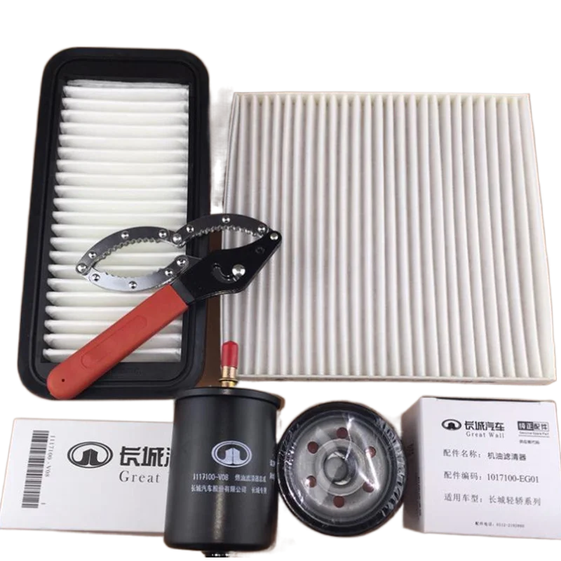 

Filter Service Kit for Great Wall Hover 2015 C30 M4 H1 oem:1109101XS16XB 87139-0N010 MD135737 96335719
