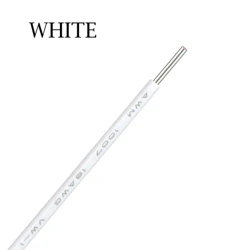 2~50m  1007 Tinned Copper LED Cable 26 24 22 20 18 16 14 AWG Solid Line PVC Insulation Tinned Plating Single Core Wire Line - Image 10