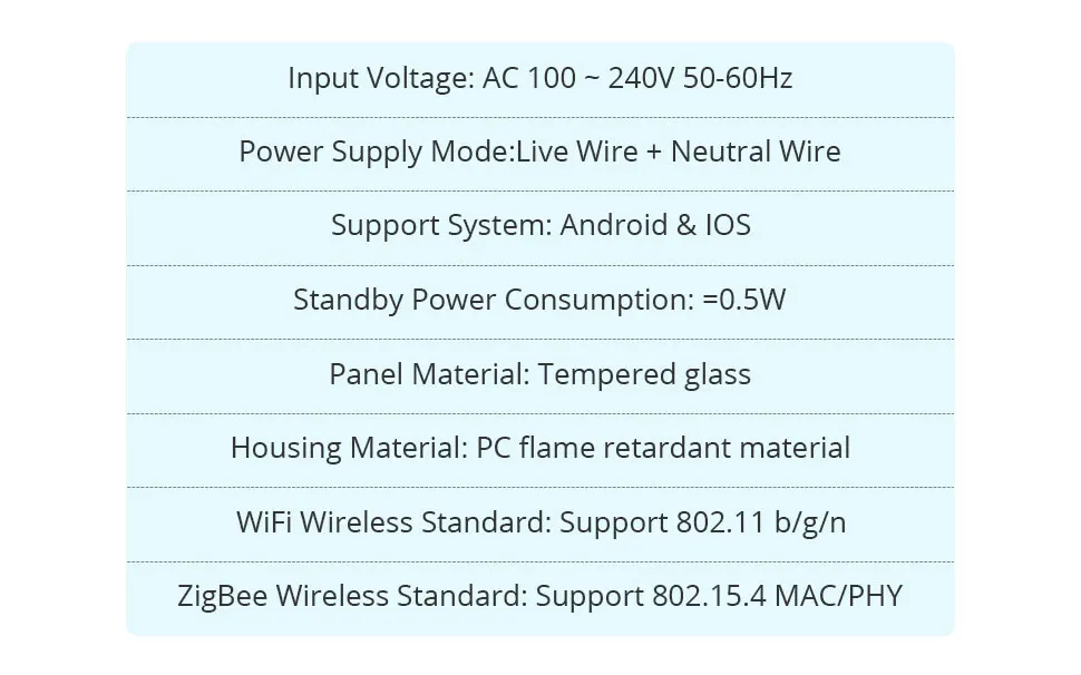 Zigbee Smart Dimmer Switch with Slider for Percentage Control 200W Lamp US EU Ty