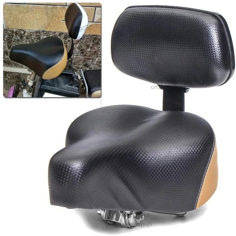 Wide Big Bum Bicycle Saddle Comfortable Soft Electric Scooter Seat