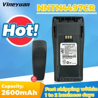 NNTN4497CR 2600mAh Li-ion Battery For Motorola CP200 PR400 EP450 DEP450 CP140 CP160 CP180 CP250 GP3688 GP3188 Radio HighCapacity 1