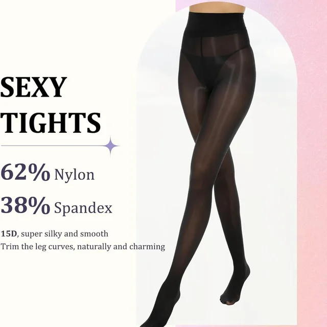 Collants transparents brillants taille haute pour femmes, chaussettes longues et moulantes, collants transfrontaliers lumineux de la Chine continentale