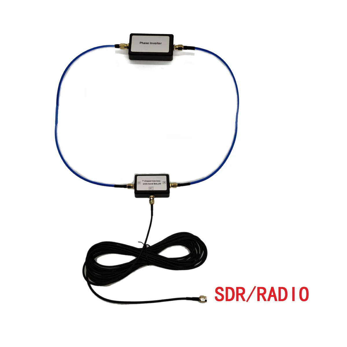 

Портативная магнитная антенна YouLoop 250 мВт, пассивная Магнитная Широкополосная Антенна с низким уровнем потери для HF и VHF, Комплект SMA Male