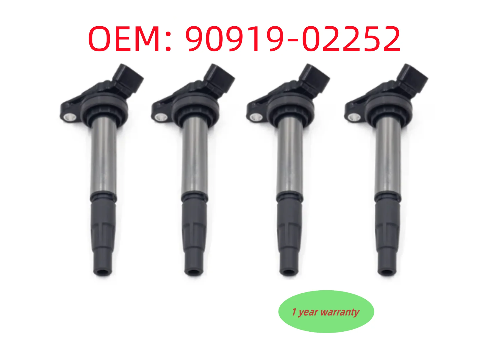 

4X Ignition Coil 90919-02252 High Quality For Toyota corolla 1.8 RAV4 Auris Avensis Prius Runx Verso 90919-02258 90919-C2003