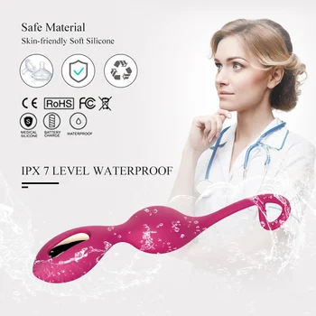 Free Ship Remote Control Massager for Women Products Rechargeable Stimulate Clitori Vibrator Female Waterproof Silicone Sex Toy 5