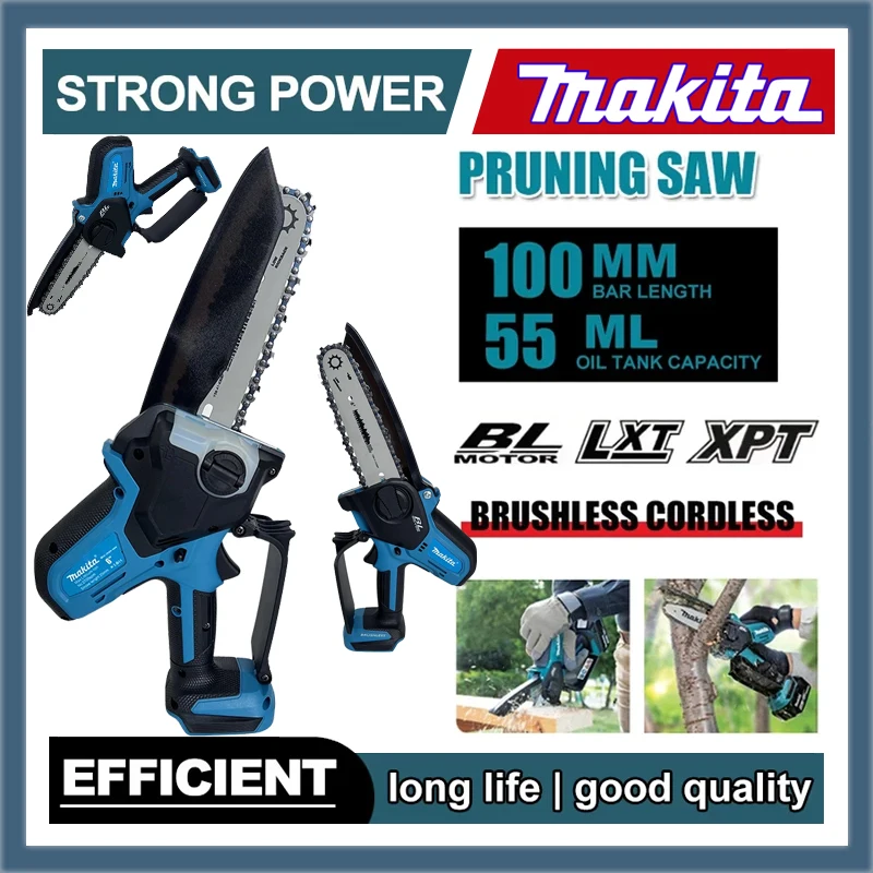 Mini Electric Saw Garden Power Tools Electric Chain Saw Pruning Saw Brushless Co