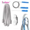 Cpap Hose and CPAP Hose Tube Hook & Hose Brush Keep Cpap Supplies Set Clean Tidy - Tube Holder Tube Flexible Cleaner Brush 1