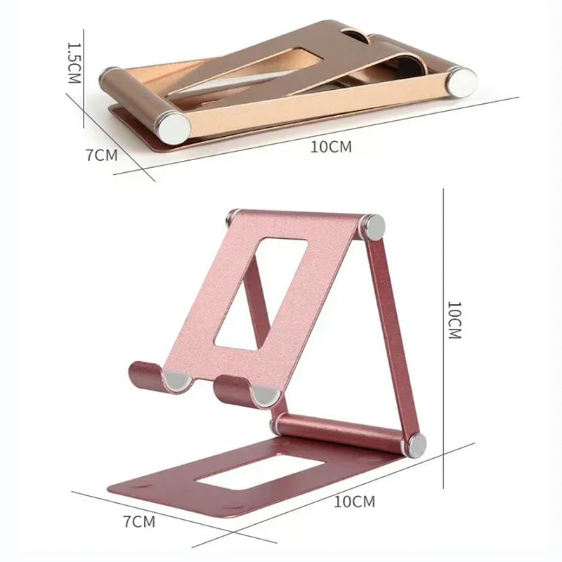 Phone Holder Adjustable Foldable Desktop Tablet Support Stand Portable Smartphone Mount Office Supplies