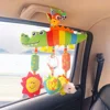 Baby Toys for 0 3 6 12 Months Rainbow Activity Plush Animal Stroller Hanging Toy for Baby Car Seat Crib Travel Sensory Baby Toys 1