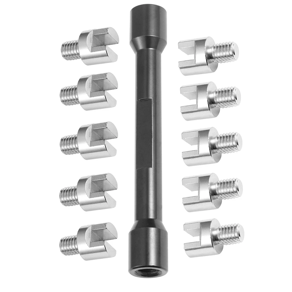 High Quality Steel Motorcycle Spoke Spanner Wrench Motorcycle Dirt Bike Wheel Rim Tool With Storage Box