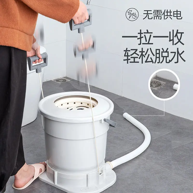 

Electricity-free Clothes Dehydrator Dryer Hand-pull Household Manual Single Off Foot Pedal Type Small Student Dormitory Portable