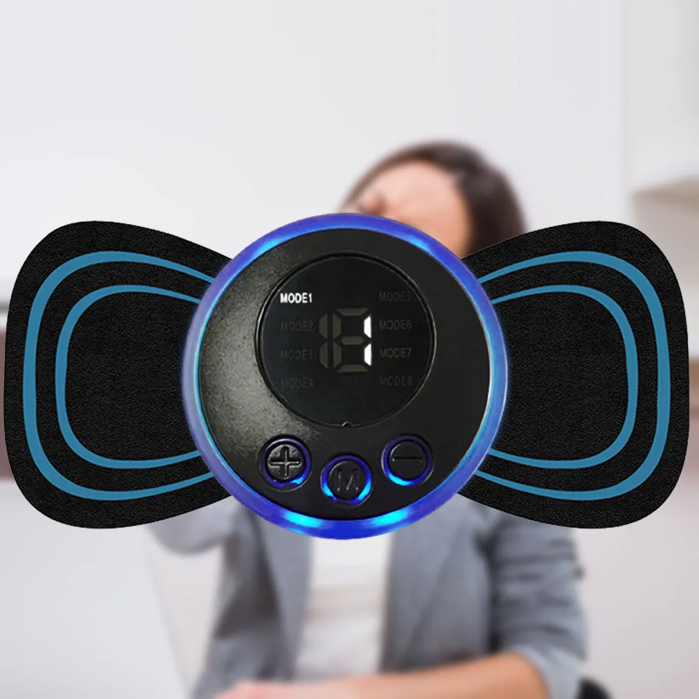 Portable Body Massage Paste Releasing Stress Household Neck Relaxation Machine Pain Relief Comfortable for Home Office Bedroom