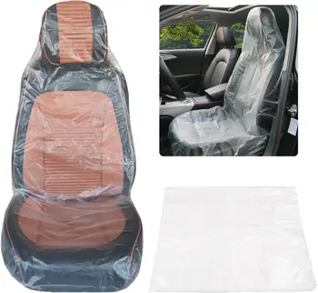 10 Pezzi Coprisedili Auto Monouso Protettivi Antimacchia Impermeabili Antipolvere Universali Accessori Interni per Auto