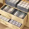 1PC underwear tie organization storage box Socks towel closet organization storage bag Clothing drawer organizer box 1