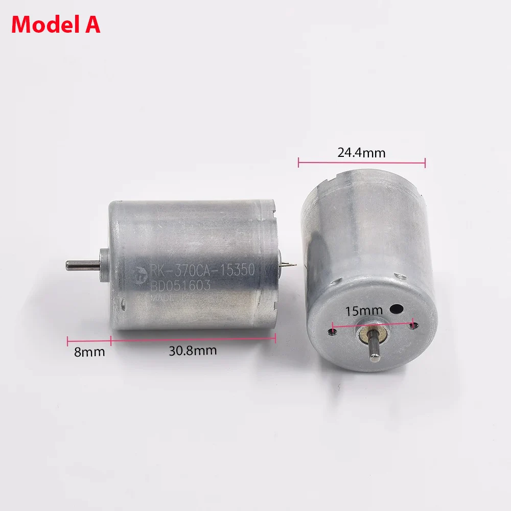 マブチ RK-370CA-15350/4045 DC 3V 3.7V 6V 7.4V 9V 12V 高速ミニ 370