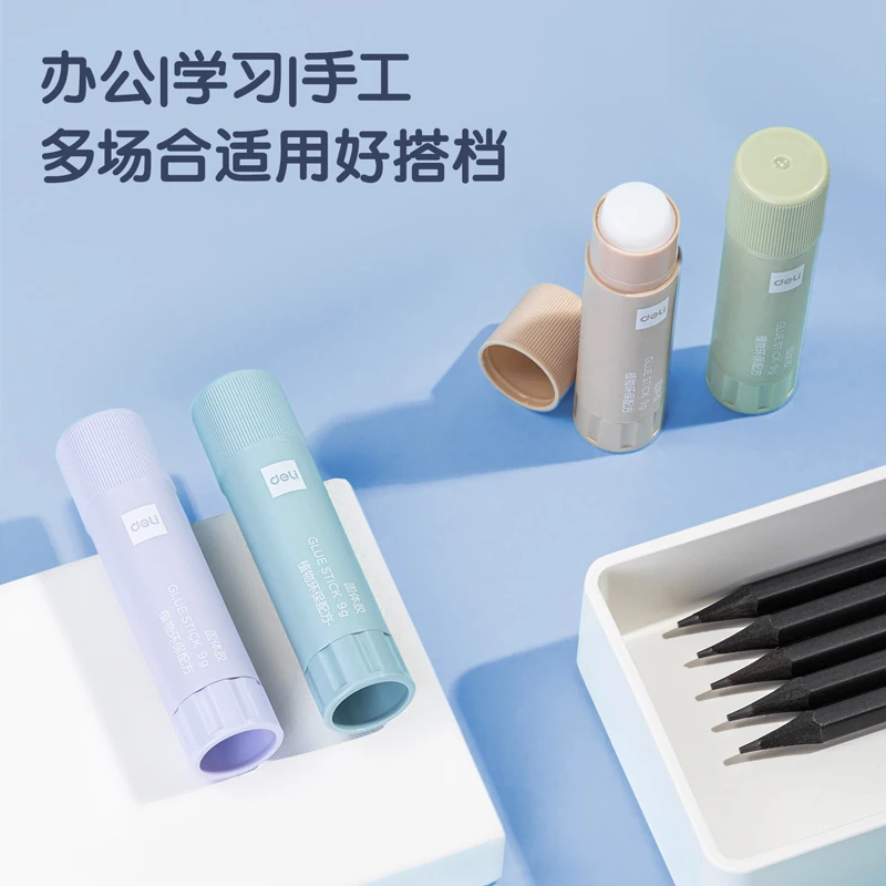 Deli Plant Solid Glue Stick Professional Non-Toxic 9g/21g High Viscosity - Ideal For Office And Learning Stationery Supplies 3