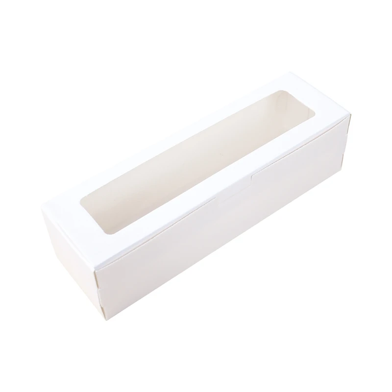 12Pcs Macaron Boxes with Clear Window, Transparent Cookie Packaging Gift Box for Macaro... - SKU MBW02132 - UGI Packaging