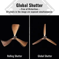 WGWK 1200P USB-модуль камеры 120FPS 90FPS 1080P 720P AR0234 Глобальный затвор с высокой частотой кадров Спортивная экшн-камера Веб-камера для ПК — изображение 2