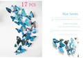 17Pcs Blue