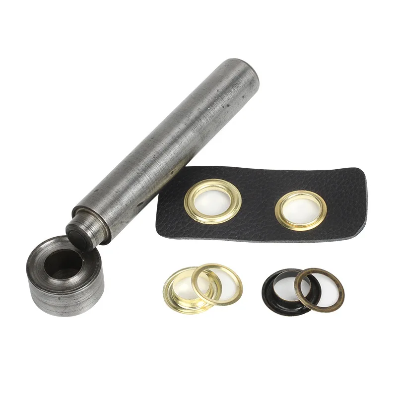 Eyelets Installation Tool Leathercraft Tool Sets Shoes Belt Bag Clothes Eyelets Copper or Iron Install