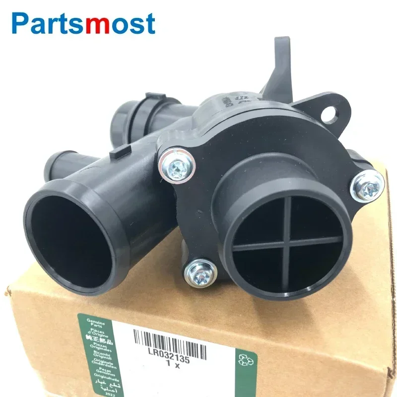 LR035124 LR032135 AJ812976 3.0 V6 5.0 V8 Petrol Coolant Thermostat Housing for LAND ROVER Discovery 4 Range Rover RR Sport Velar