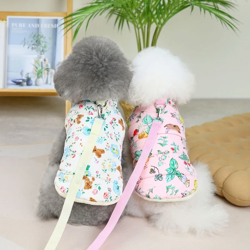 Pet Clothes Puppy Outfit Vest Warm New Dog Clothes For Small Dogs