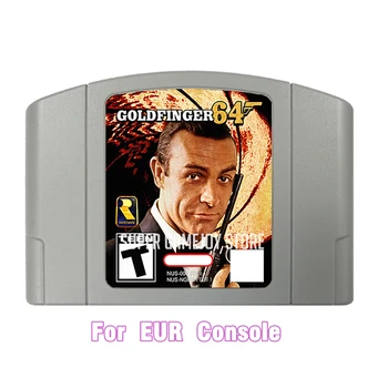 GoldFinger N64 Game Card 1