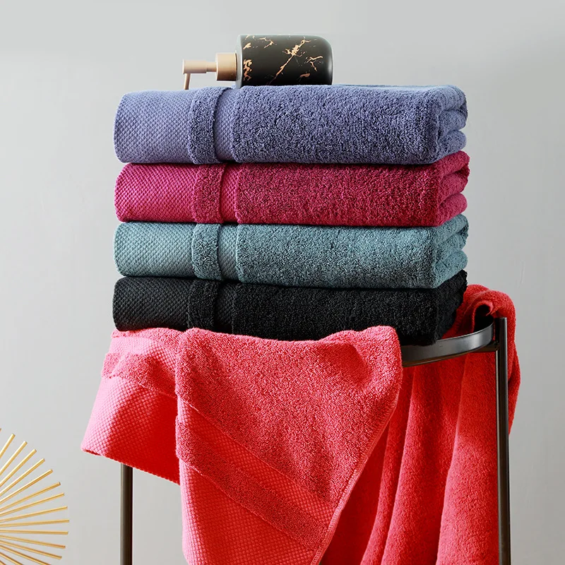 10 Colors Customized Towel Embroidery Pesonalized Towels Crown with Name Spa Beauty Salon Logo Black Purple Pink White Towel 4