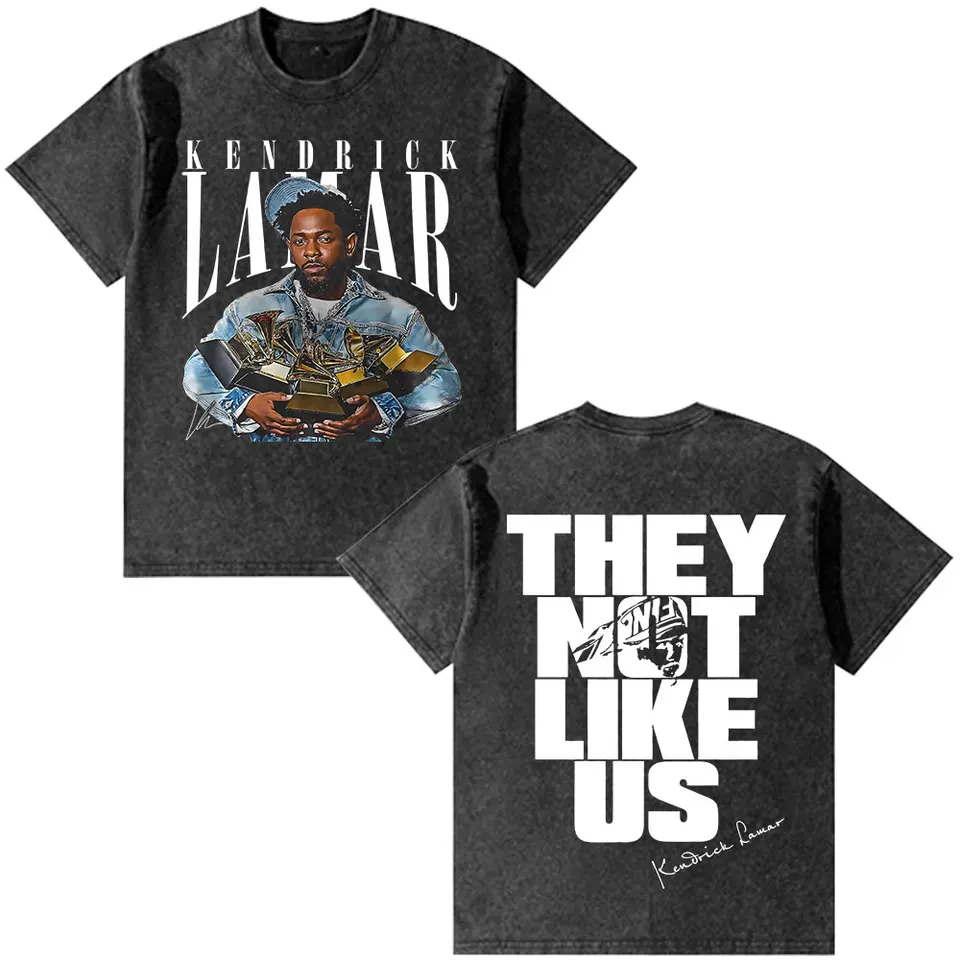 Rapper Kendrick Lamar They Not Like Us T-shirt Men Women Fashion