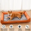 Large Dog Bed Waterproof Dog Bed for Big Dogs Summer Cooling Cat Bed Soft Sleeping Pet Mat All Seasons Puppy Mat for Chihuahua 2