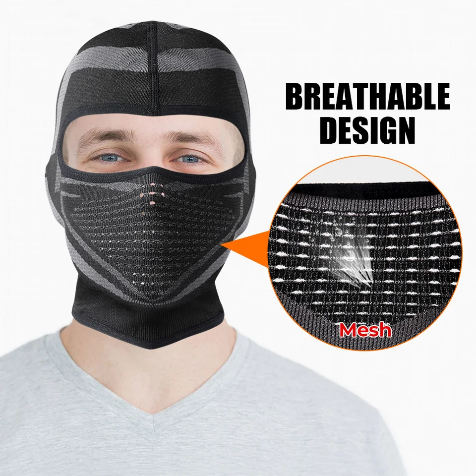 Nouveau Masque De Cyclisme Intégré Couvre-tête De Ski De