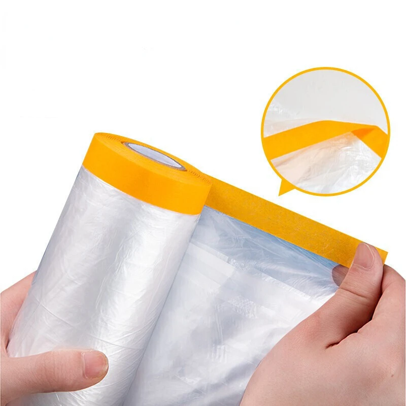 Disposable Dust Cover Furniture Dust Cover Plastic Cover Tape