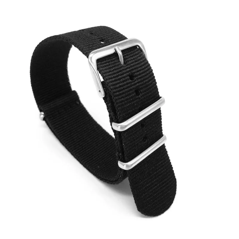 Best Online For Nylon 18 mm Watches Strap ZC-18PLY-BLACK-MOM_K0014509 main image 0
