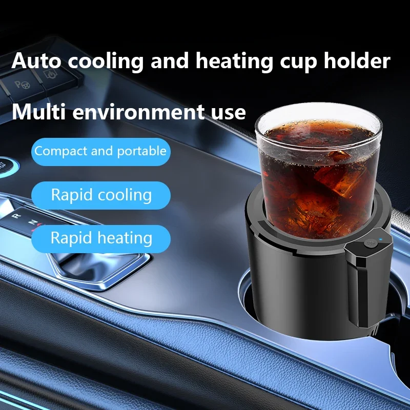 Car Heating Cooling Cup 12V and 24V 36W 2-in-1 Smart Mug Holder