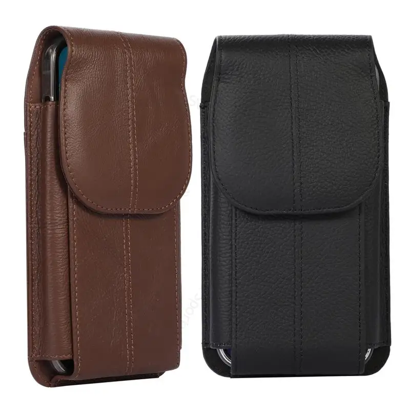 

Magnetic Case Leather Phone Pouch For Honor X7b X8b X9b Holster Waist Flip Belt Bag For Honor X8a X9a X7a X6 X50 GT X40i X30 Max