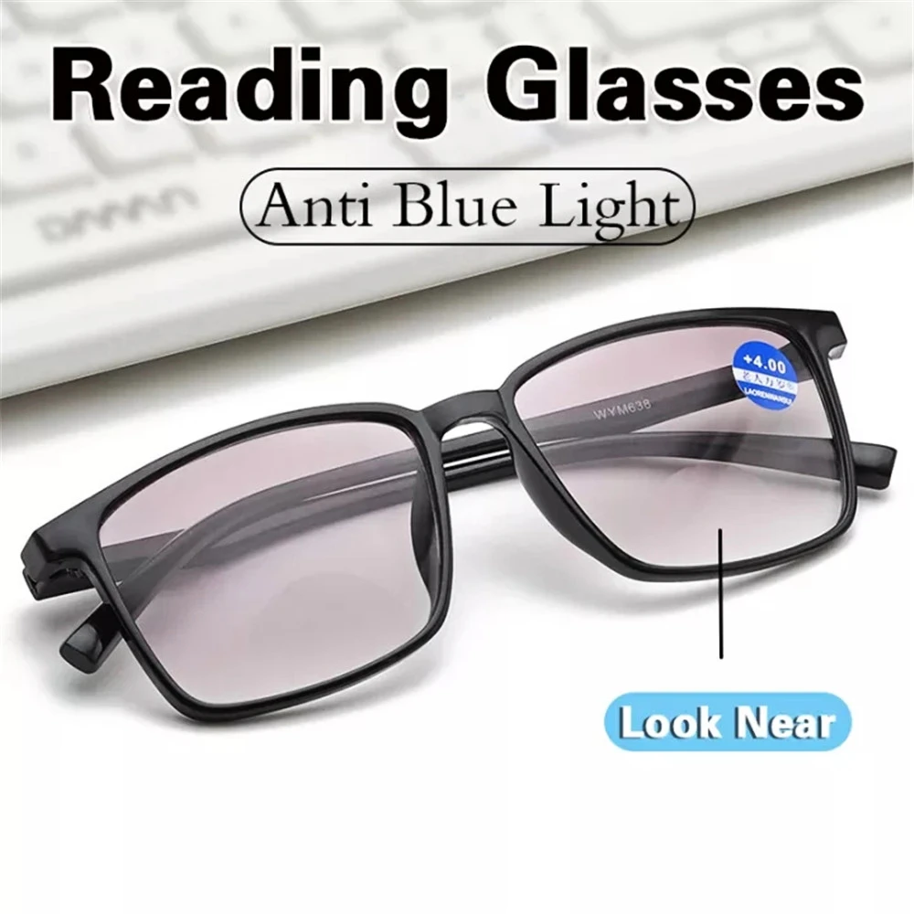 Bifocal Reading Glasses Men Presbyopia Glasses 2023 Prescription
