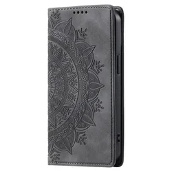 Luxury Magnetic Leather Flip Phone Case Cover for Huawei P20 Pro (Black)