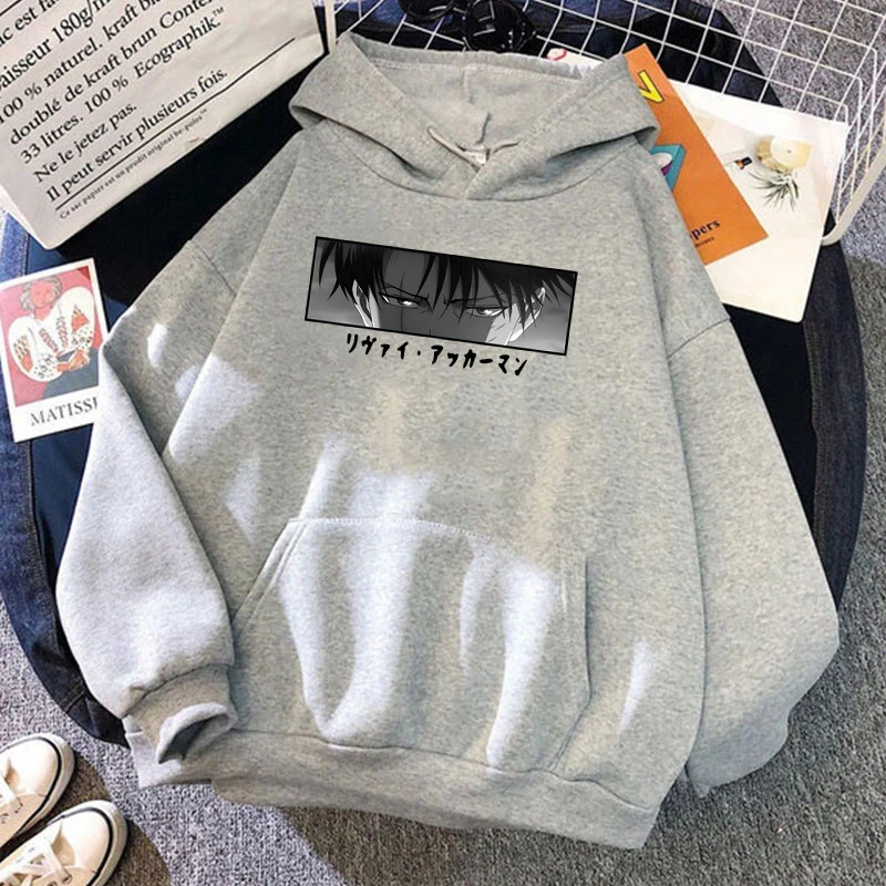 Anime Hoodie Ackerman Sweater New Women Men Hoodies Anime Levi