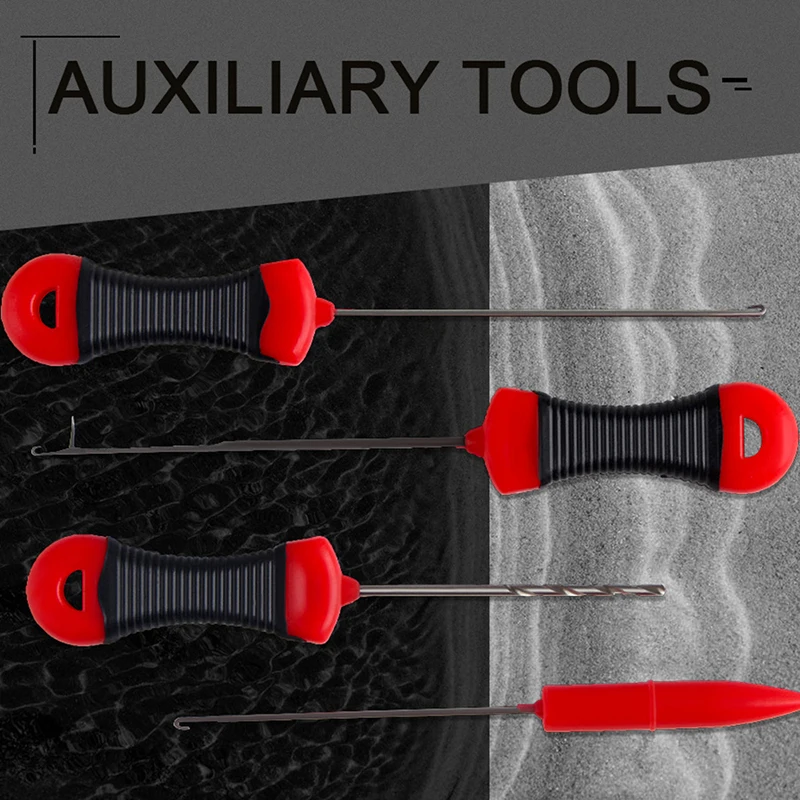 Description Picture 2 of item1pc Stainless Baiting Drill Stringer Needle Fishing Tools Carp Fishing Lead Core Rigs Making Tools Boilie Needle Set Kit Tool