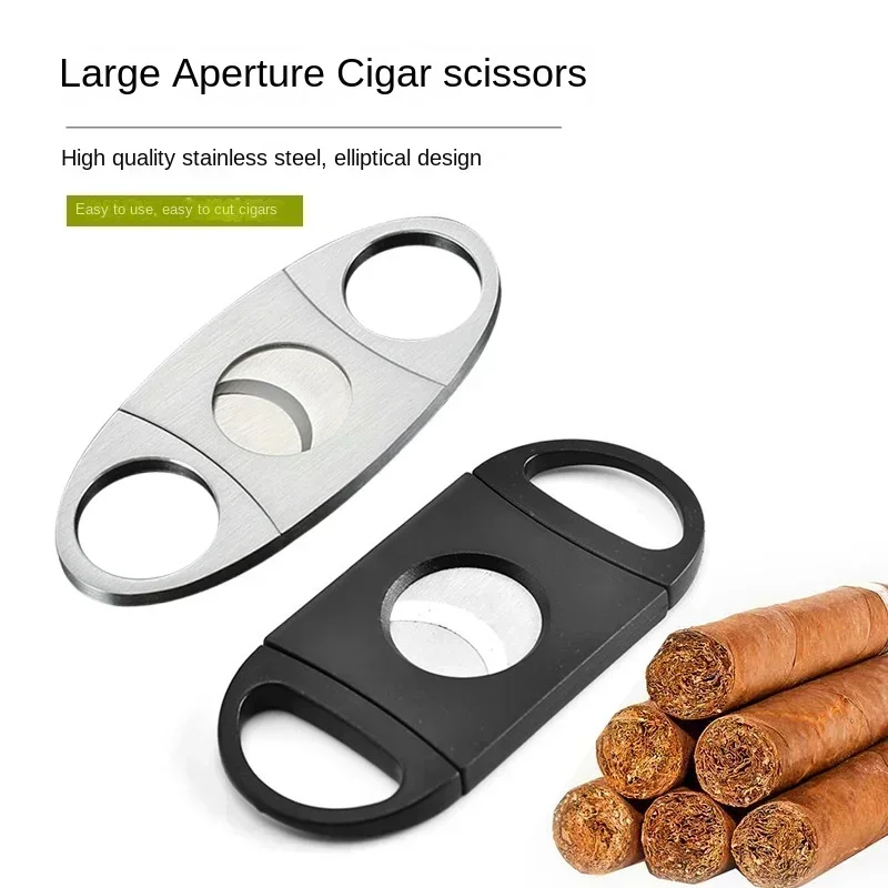 Cigar Cutter Cigar Tools Stainless Steel Sharp Manual Cigarette Breaker Accessories Wedding Party Souvenir Gifts