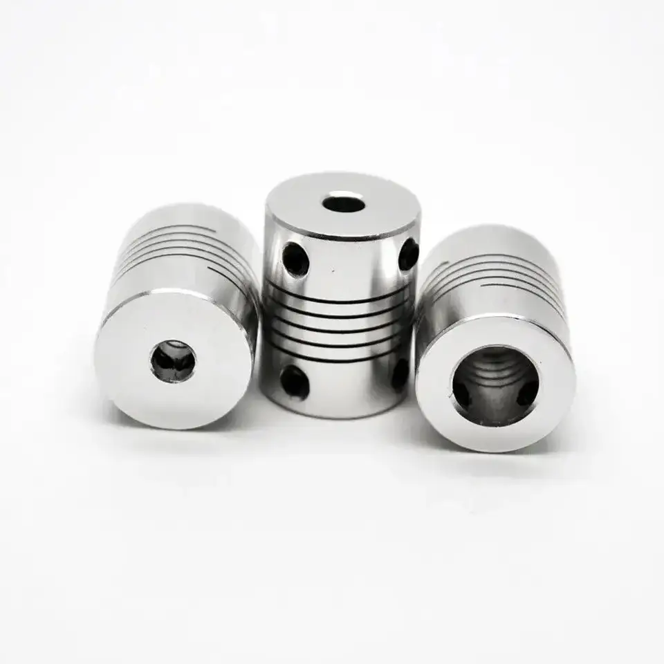 D19xL25 Aluminium Flexible Jaw Shaft Coupling 5 to 8mm 10mm CNC Stepper Motor Coupler Encoders Engraving Machine image 6