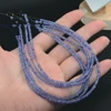 Natrural Nice Tanzanite Irregular Loose Rondelle Beads 2.4mm-2.7mm,Thickness 1mm-1.8mm,DIY Bracelet/Necklace For Jewelry Making 3