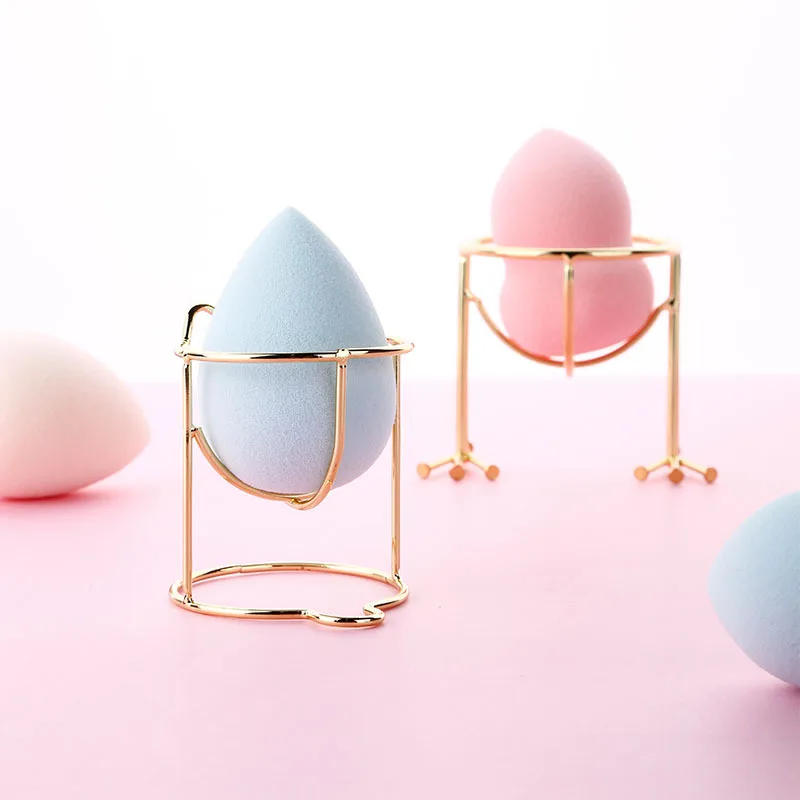 Esponja redonda para maquillaje, soporte de calabaza para secador de maquillaje en polvo, organizador, estante, herramientas de almacenamiento - 100 cosas bonitas para la casa