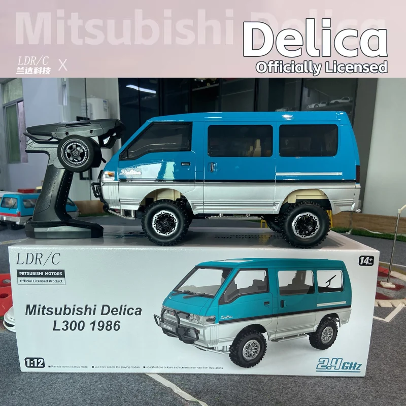 LDRC LD1296 1:12 RC 크롤러 RC 4x4 로드 트럭 2단 기계식 변속기 LED 라이트 우수한 등반 능력 RC 자동차