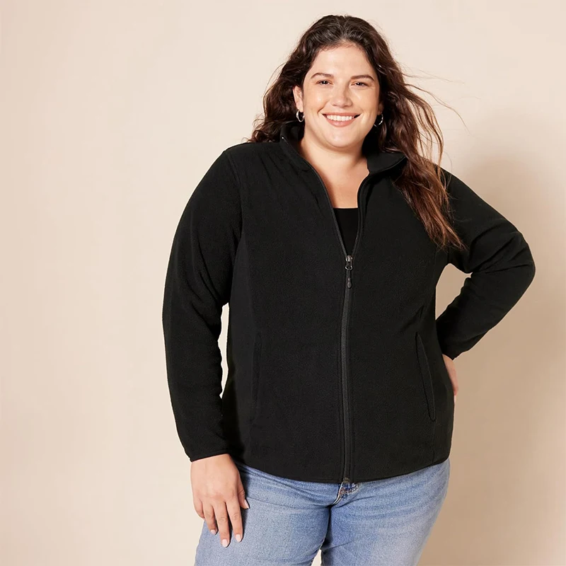 Women Fleece Hiking Jacket 3