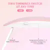 LINMANDA Mini Nail Dryer Lamp 6W LED UV Portable Nail Dryer Curing Lamp Light for Gel Based Polish with 60s/120s Timer Setting 4