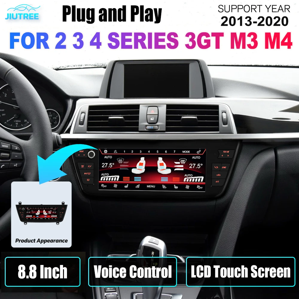 

Air Conditioning Climate Board For BMW 2 3 4 Series 3GT M3 M4 2013-2020 AC Panel LCD Touch climate Control Screen Dashboard