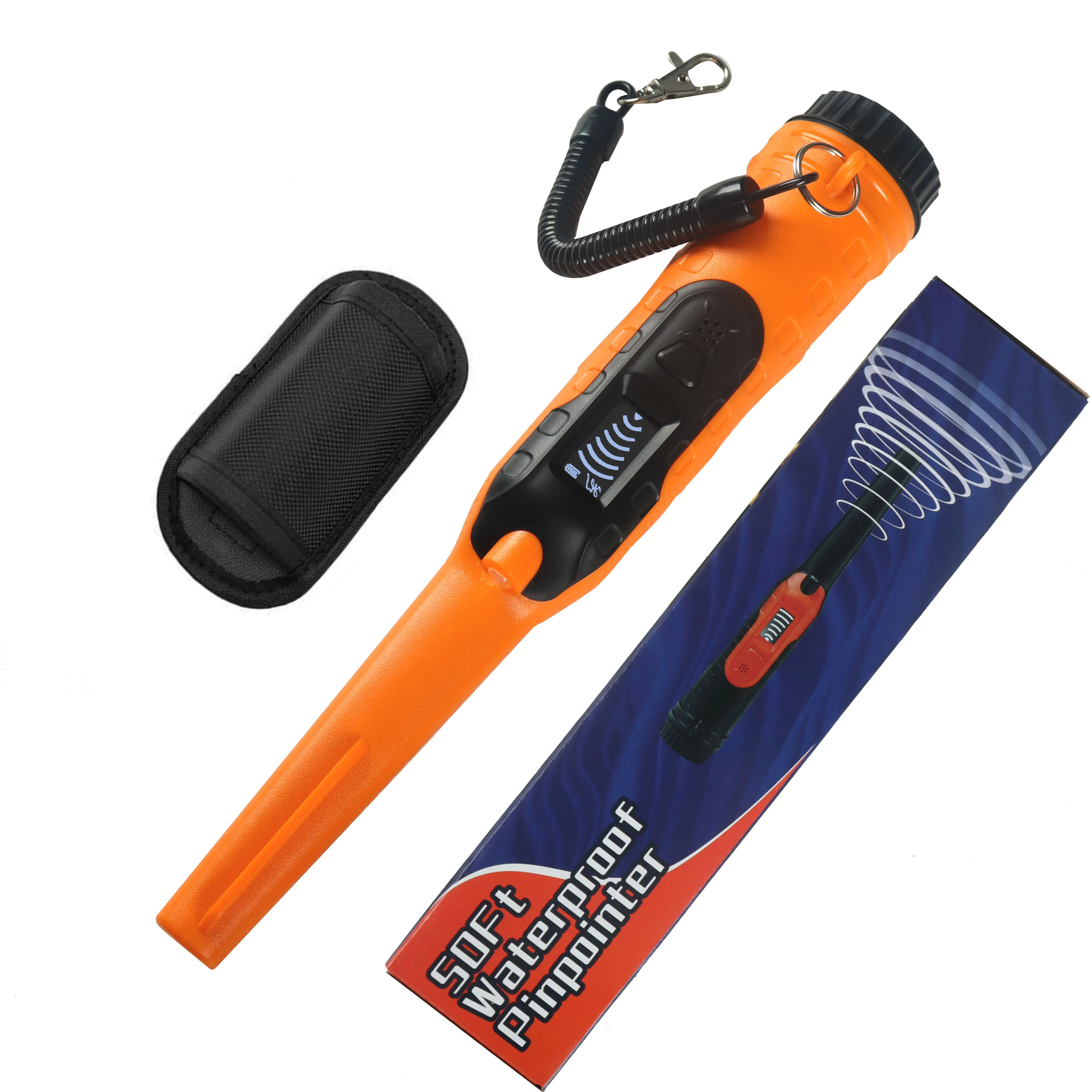 Metal Detector Professionale Rivelatori D'Oro Impermeabili Alta Sensibilità Nuovo Schermo Lcd Pinpuntatore Puntatore Subacqueo Da 50 Piedi